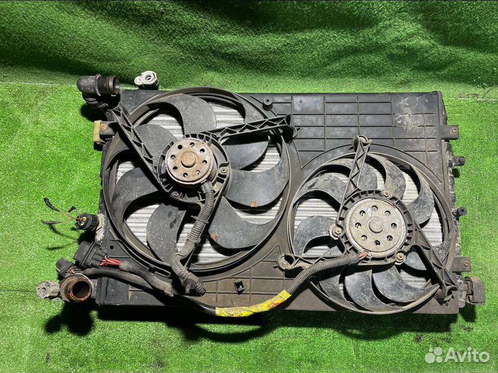 Радиатор С вентилятором Шкода Фабия 1
