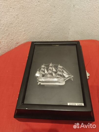 Настенное панно ящик для ключей Корабль