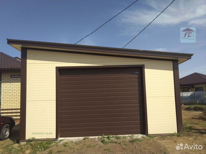 Строительство гаражей из сэндвич панелей под ключ