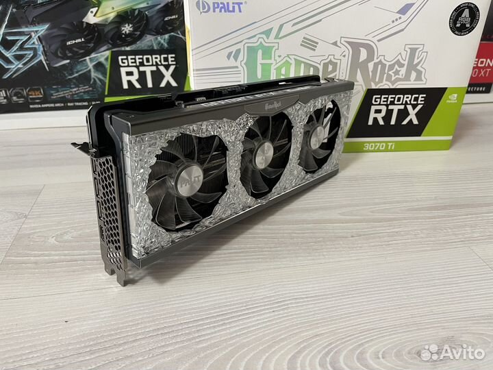 Видеокарта RTX 3070 ti 8gb GameRock