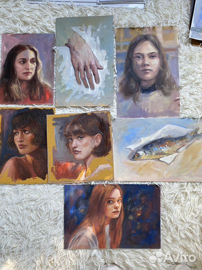 Этюды маслом