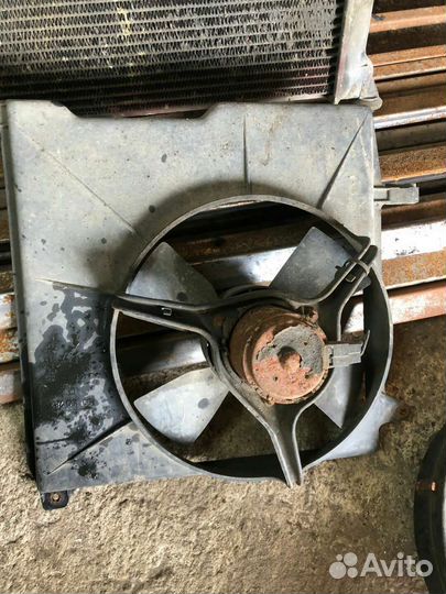 Вентилятор радиатора на opel ascona