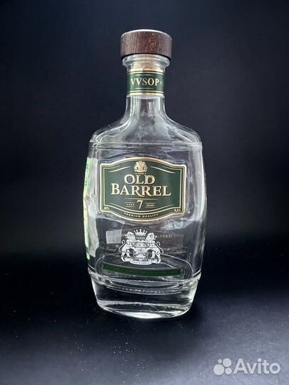 Бутылка из-под коньяка Old Barrel vvsop вина водки