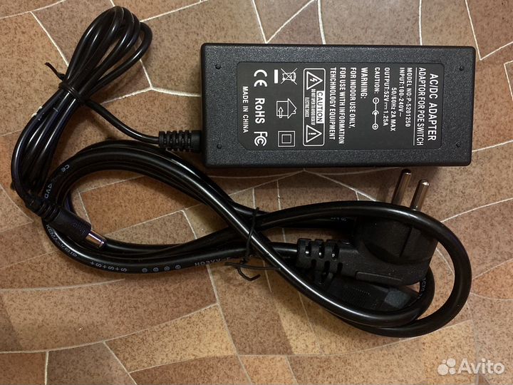 Блок питания 52 вольт