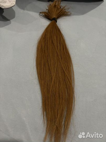 Волосы для наращивания 60 см бу