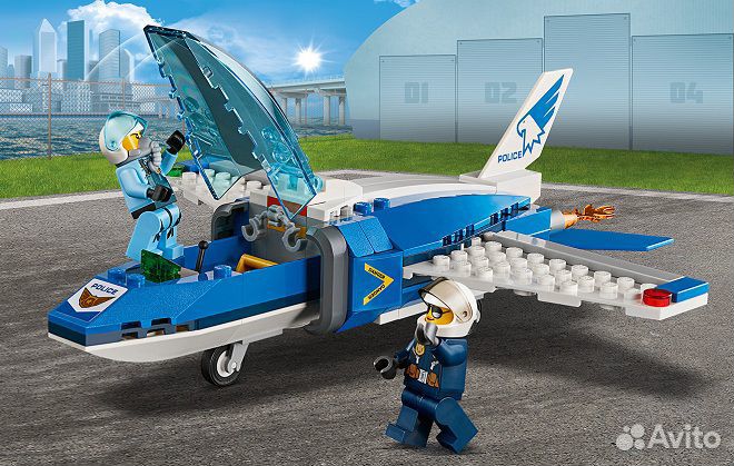 Конструктор Lari 11208 Воздушная полиция: арест па