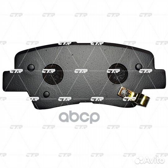 Колодки тормозные дисковые зад GK0499 CTR