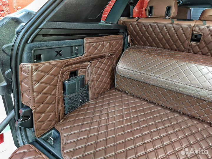 Кожаные автомобильные коврики BMW X5