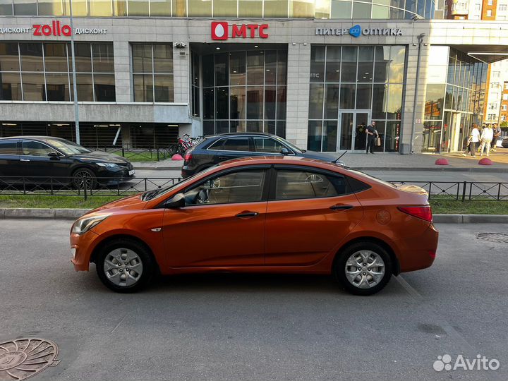 Hyundai Solaris 1.4 МТ, 2014, 141 000 км