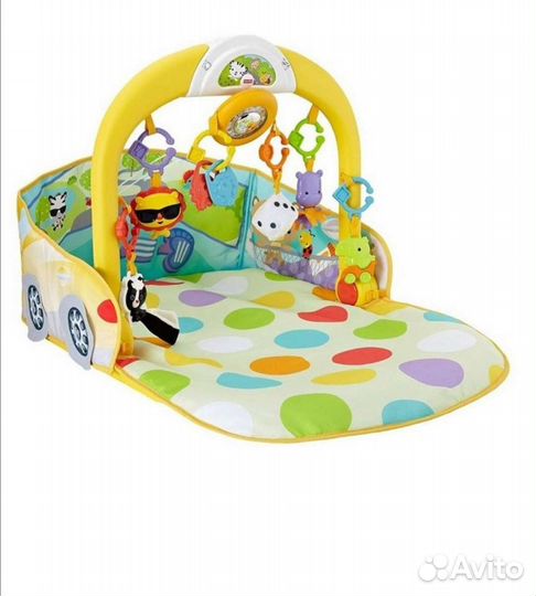 Развивающий коврик / дуга fisher price / домик-сор