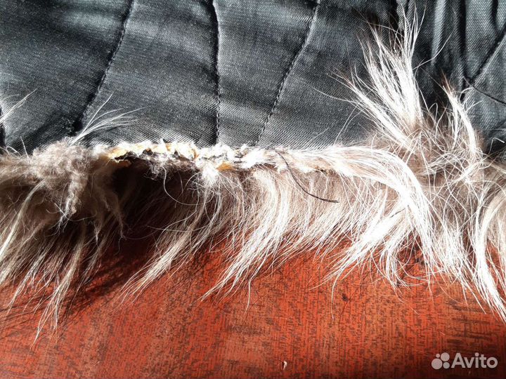 Меховой воротник песец