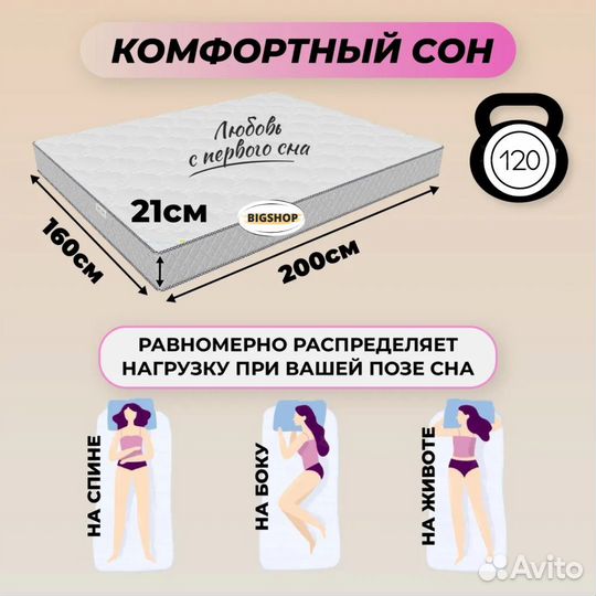 Матрас от производителя, без посредников