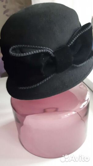 Шляпа фетровая женская