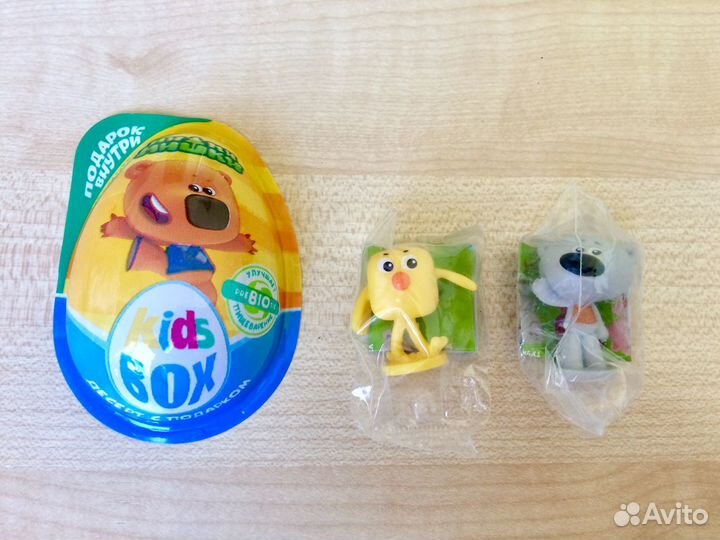 Sweet box и фигурки из Kinder и kinder Box