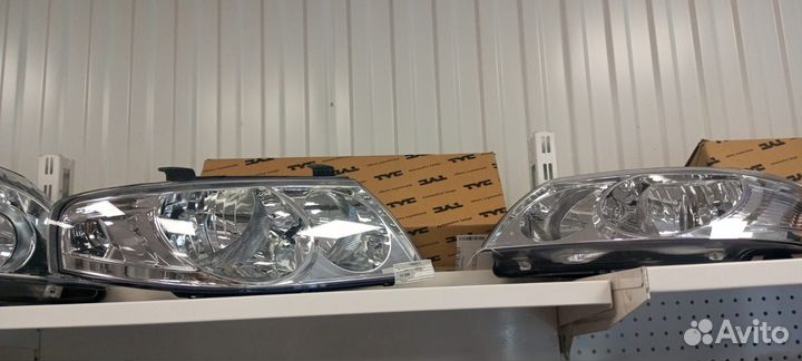 Передние фары на nissan almera classic