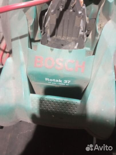 Газонокосилка электрическая bosch