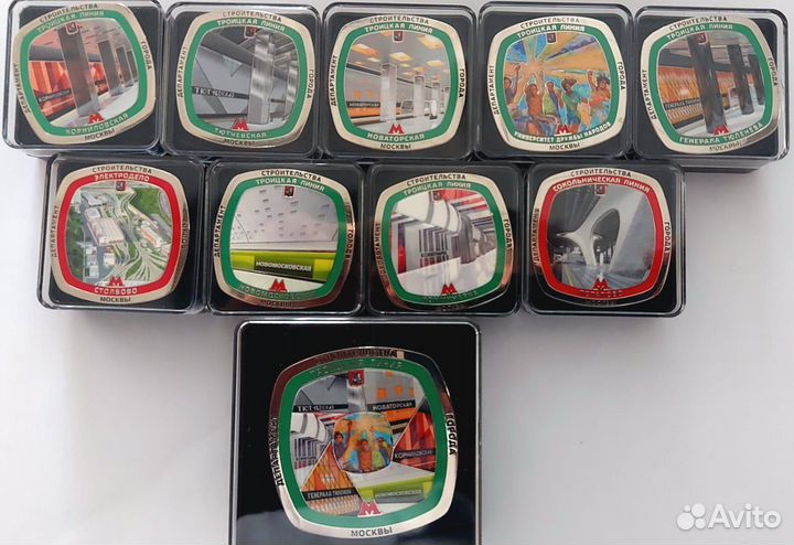 Знаки Троицкая линия метро