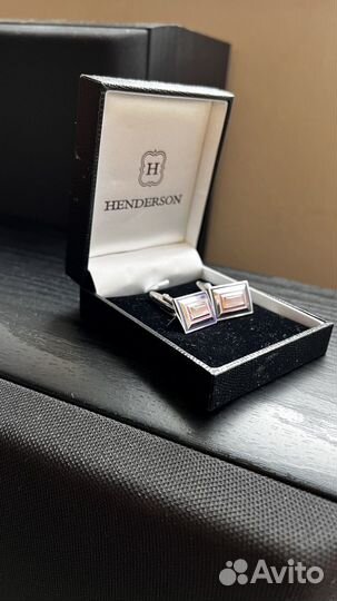 Запонки мужские henderson