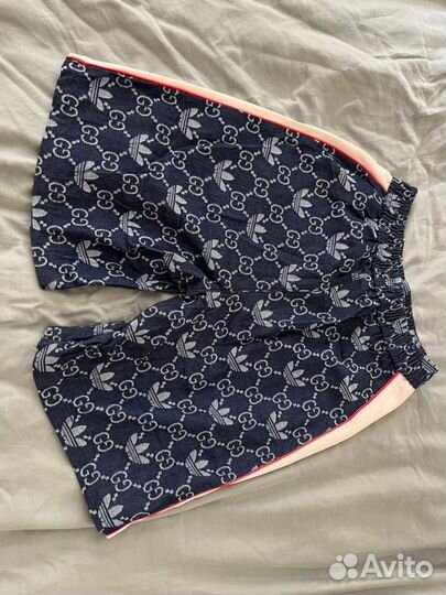 Шорты Gucci оригинал новые, коллоборация adidas