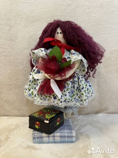 Куколки с шкатулками ручной работы