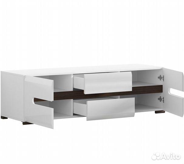 Тумба Ацтека RTV2D2S/4/15 белый