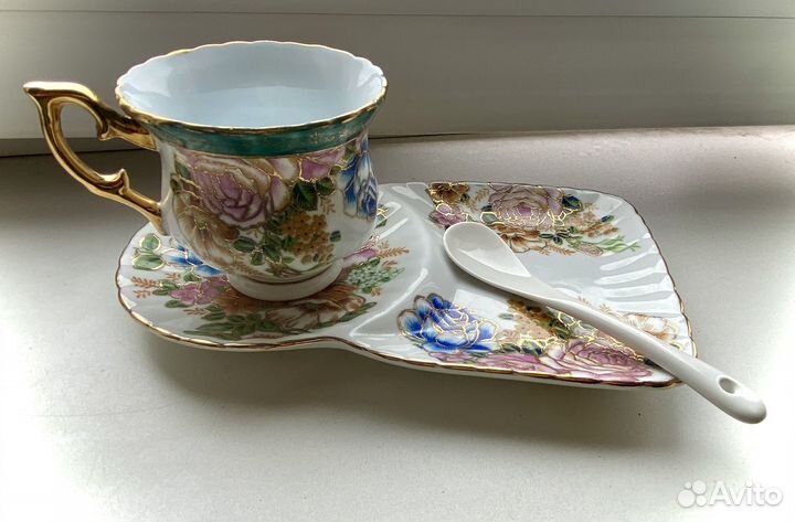 Чайная пара фарфор