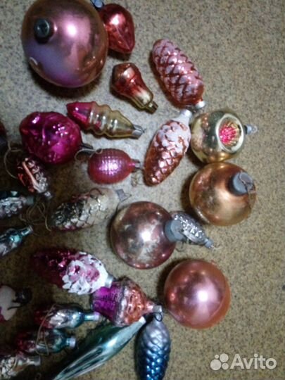 Елочные игрушки СССР