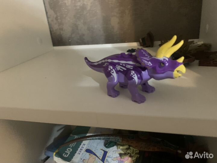 Lego трицератопс (аналог)