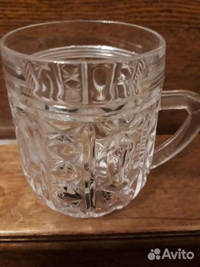 Набор кружек- хрусталь