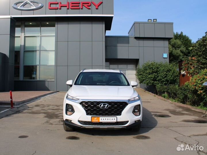 Hyundai Santa Fe 2.2 AT, 2018, 86 362 км