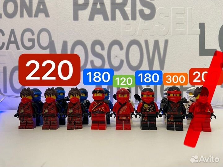 Lego Ninjago Минифигурки
