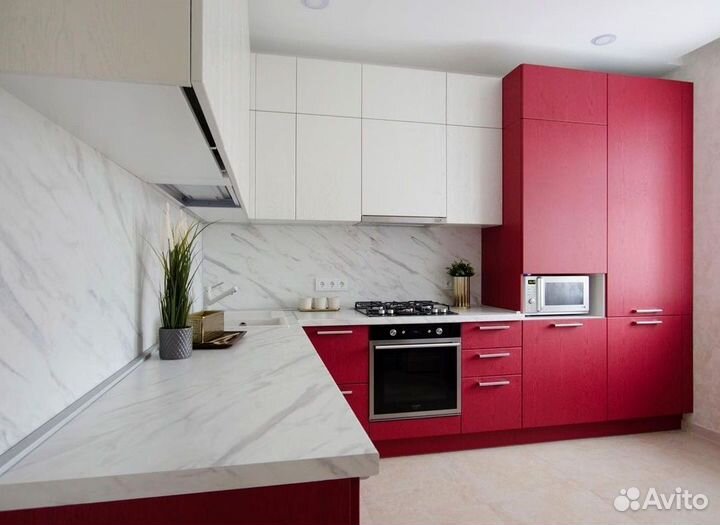 Современная кухня на заказ мдф фасады