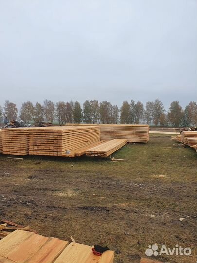 Доска обрезная различного сечения (сосна)
