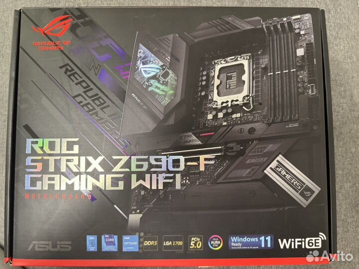 Intel core i7 13700k+ Asus strix z 690f gaming