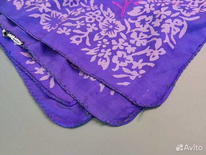 Платок шёлковый ручная роспись Индия