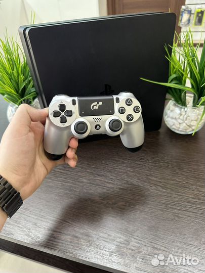Sony playstation 4 slim 500gb как новая +30 игр
