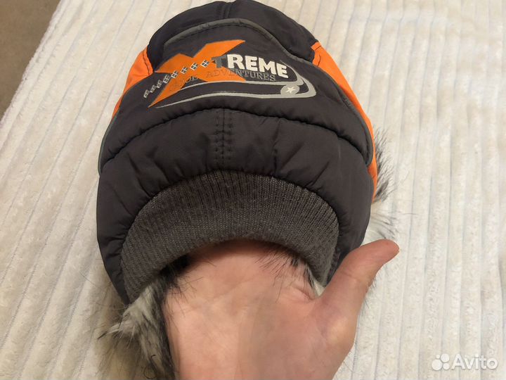 Шапка ушанка детская