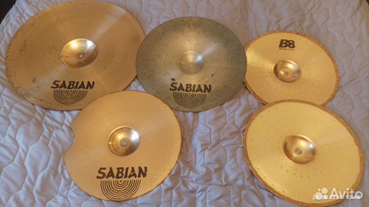 Sabian сет разных тарелок
