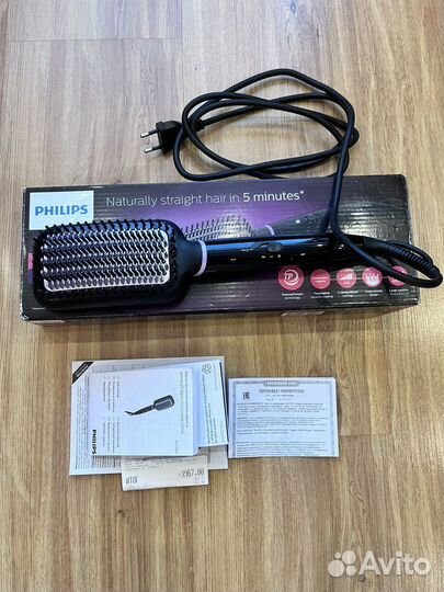 Расческа выпрямитель Philips BHH880