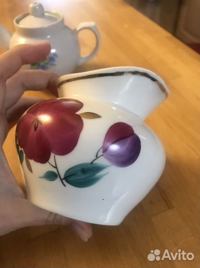 Молочник дулево, чайник заварочный Пролетарий