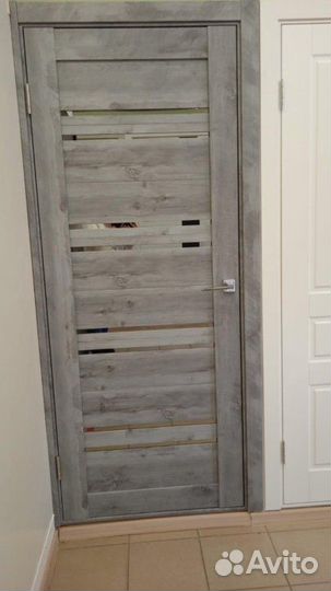 Межкомнатная дверь с зеркалом