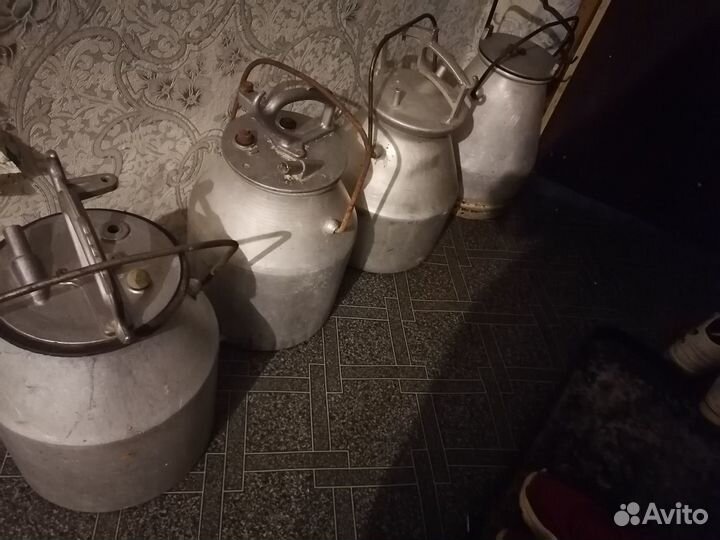 Фляга доилка алюминиевые доильный аппарат