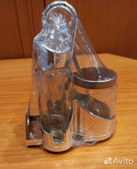 Набор для соли, перца, горчицы с салфетницей