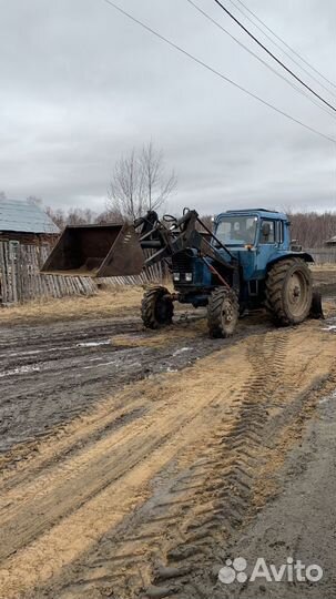 Трактор МТЗ (Беларус) 82 с КУН, 1986
