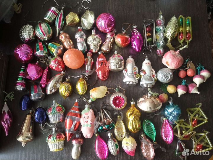 Елочные игрушки СССР