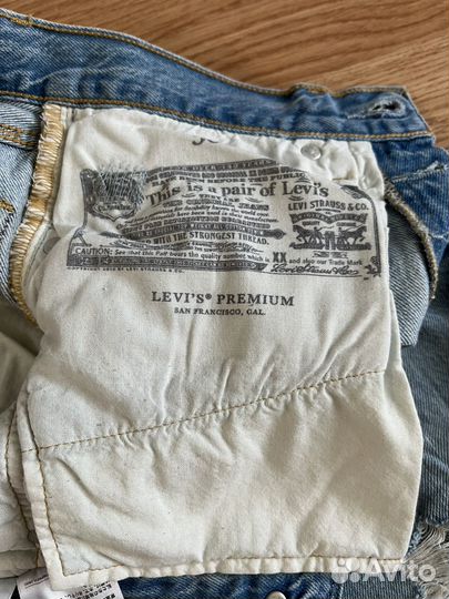 Женские джинсы levis 501 оригинал