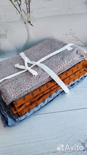 Ткань отрез фланель