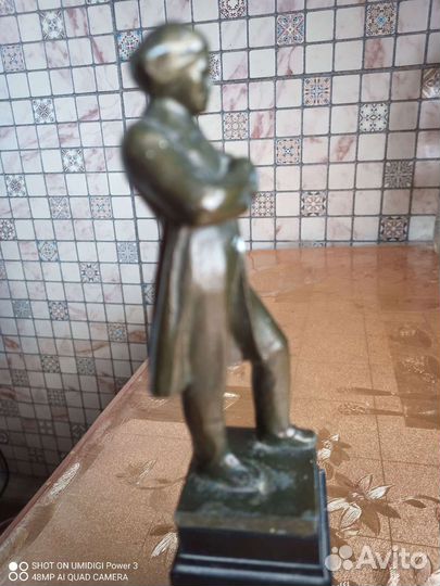 Скульптура памятник Чернышевского Н.Г Литьё СССР