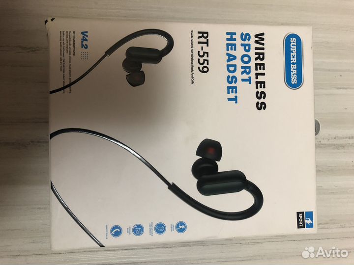 Беспроводные наушники Super Bass Sport RT-559