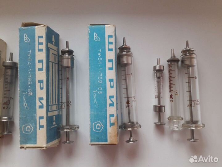 Шприцы медицинские СССР
